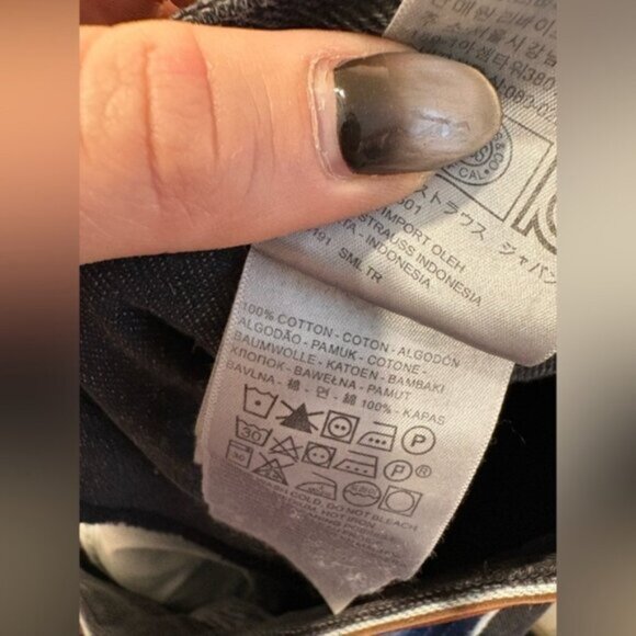 LEVI x VETEMENTS JEANS COLLAB- RECONSTRUCTED DENIM - Picture 12 of 13